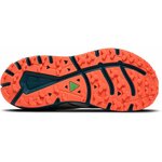 Suola TrailTack arancione e blu della Brooks Divide 5