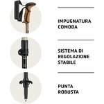 Bastoncini Leki Khumbu da unaltra angolazione