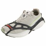 Ramponcini da corsa Kahtoola Nanospikes con imbracatura in elastomero