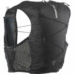 Gilet idratazione Salomon Active Skin 8 nero visto di tre quarti