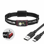 Lampada frontale da trail running Klarus HM5 con batteria posteriore
