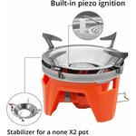Fornello Fire-Maple FMS-X2, ulteriore dettaglio