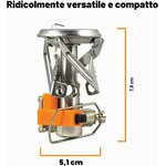Fornello Jetboil MightyMo, esempio di utilizzo
