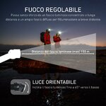 Ledlenser H8R, quarta vista del prodotto