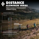 Schema della serie Distance in alluminio con escursionisti
