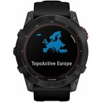 Particolare dellorologio Garmin fenix 7X Solar