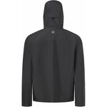 Retro della giacca Marmot Minimalist nera con cappuccio