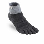 Calza a 5 dita Injinji Trail grigia vista di lato