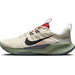 Scarpa da trail running uomo Nike Juniper Trail 2 beige e verde salvia vista di lato