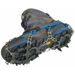 Ramponcini C.A.M.P. Ice Master blu con punte e catene in acciaio