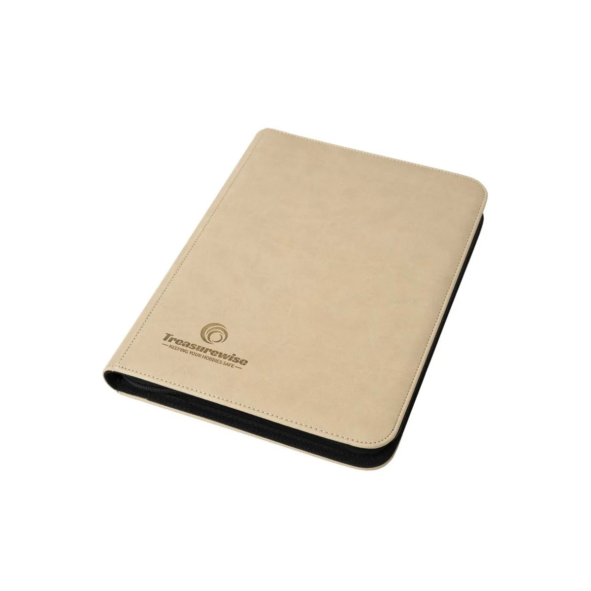 Classeur Zip Binder 9 cartes – WiseGuard Sable FR – 360 cartes