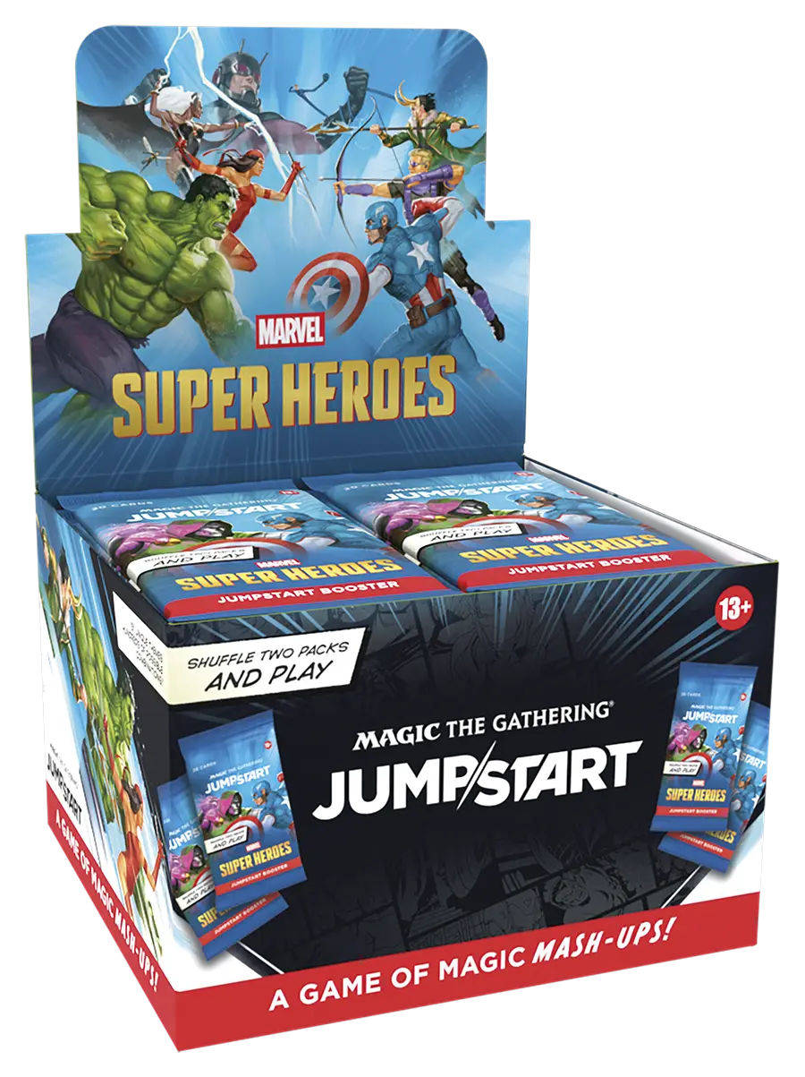 MTG Marvel Super Heroes Display Boosters Jumpstart (24) — FR
