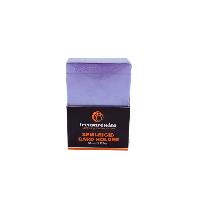 TreasureWise — Card Holder Semi Rigid (50 unités)