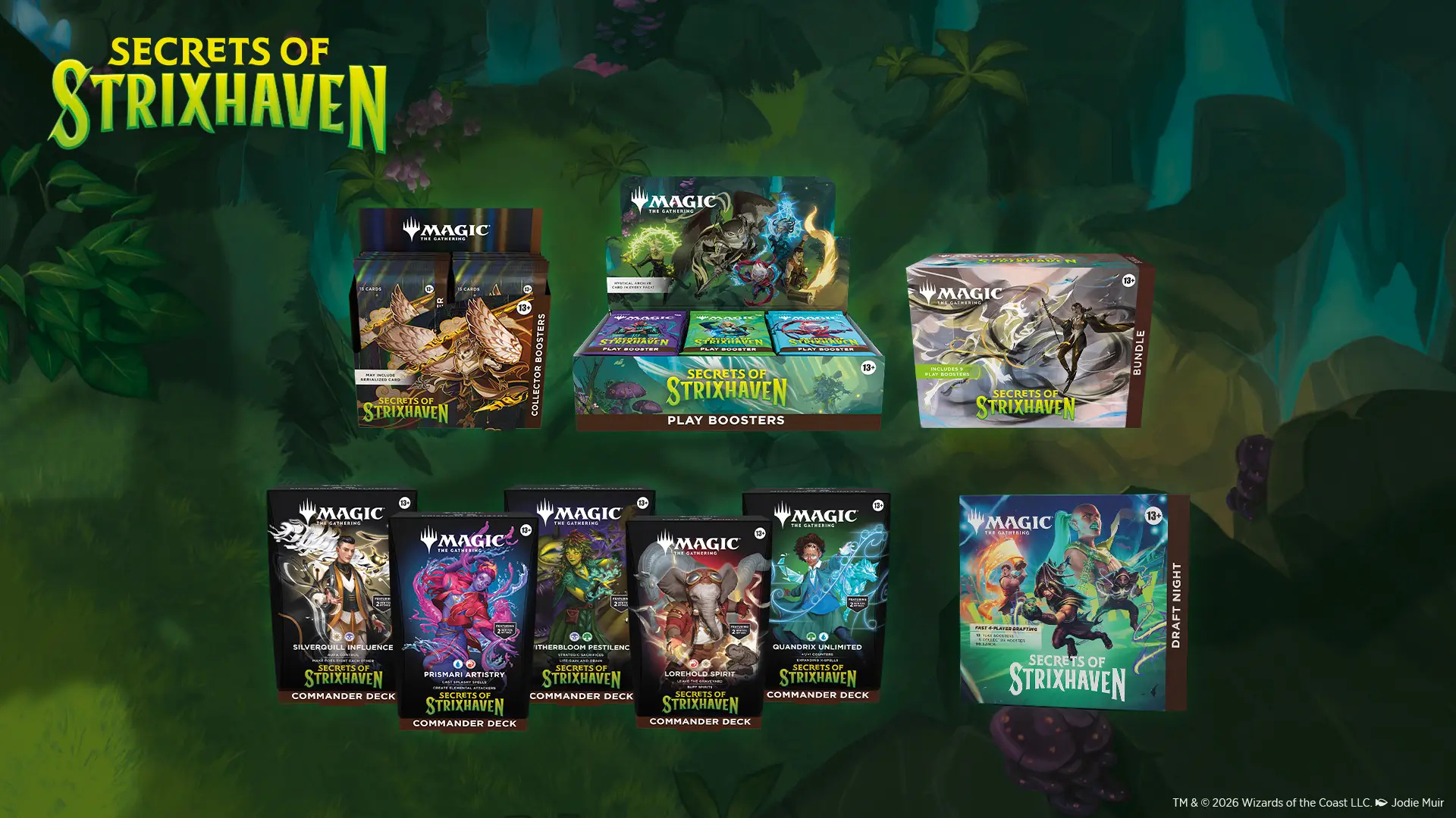 Les secrets de Strixhaven (FR) : l’extension Magic: The Gathering en détail