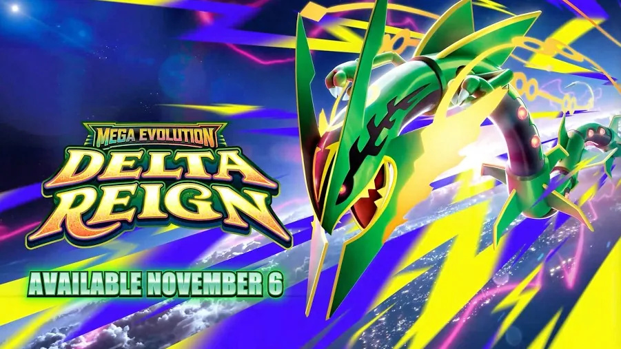 Pokémon TCG Mega Evolution Delta Reign : le set Méga-Rayquaza annoncé pour novembre 2026
