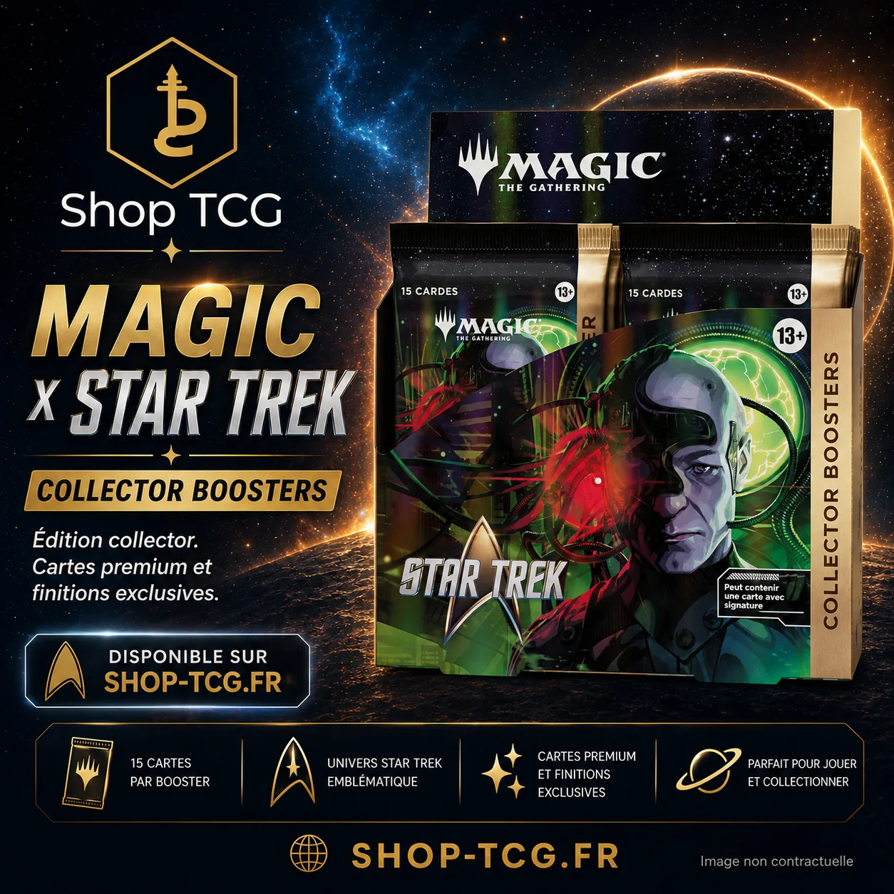 Magic Star Trek : quand sort l’extension Universes Beyond ?