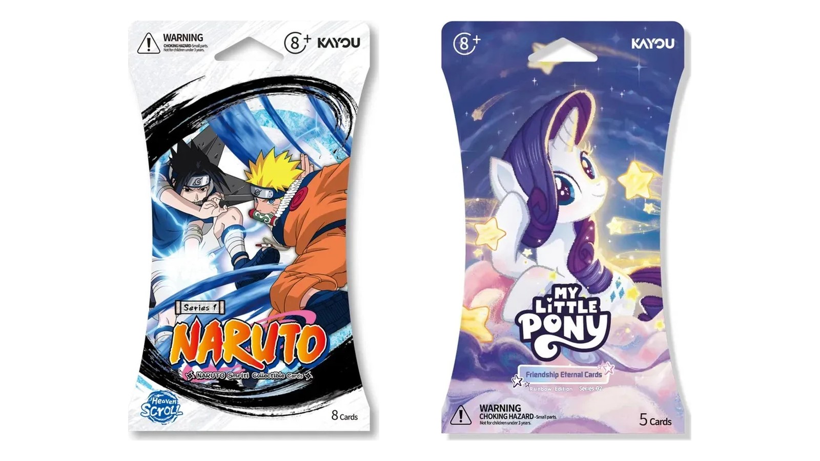 Kayou débarque en Europe : My Little Pony, Naruto et tokidoki arrivent dans les cartes à collectionner