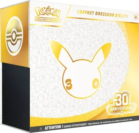 Coffret Dresseur d’Élite (ETB) Pokémon 30ème Anniversaire FR