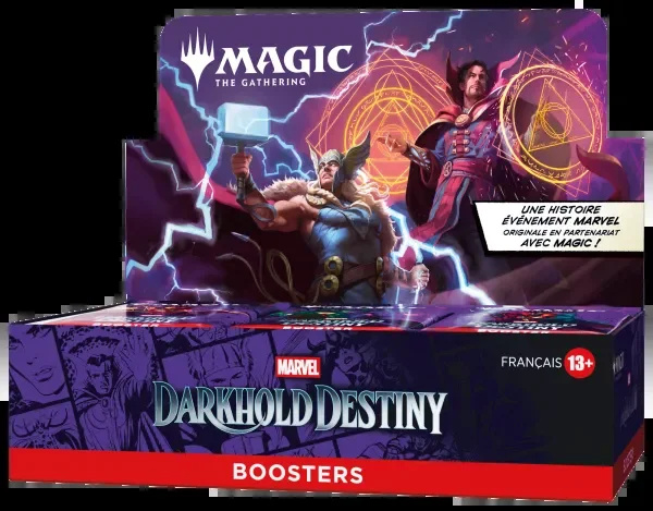 Marvel: Darkhold Destiny Boîte de boosters (30 boosters) - FR