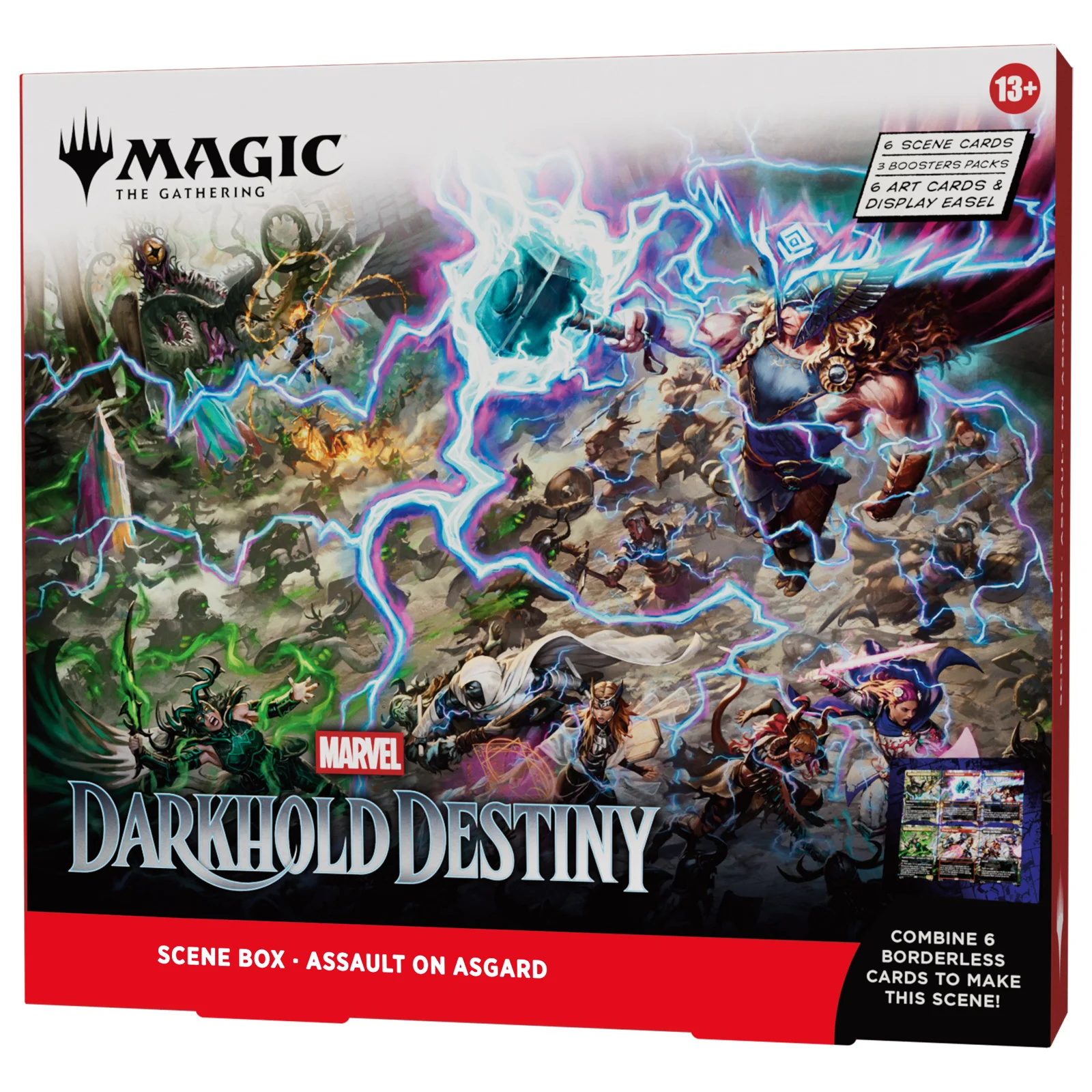 Marvel: Darkhold Destiny Boîte de scène display (4 boîtes) - EN — vue 2