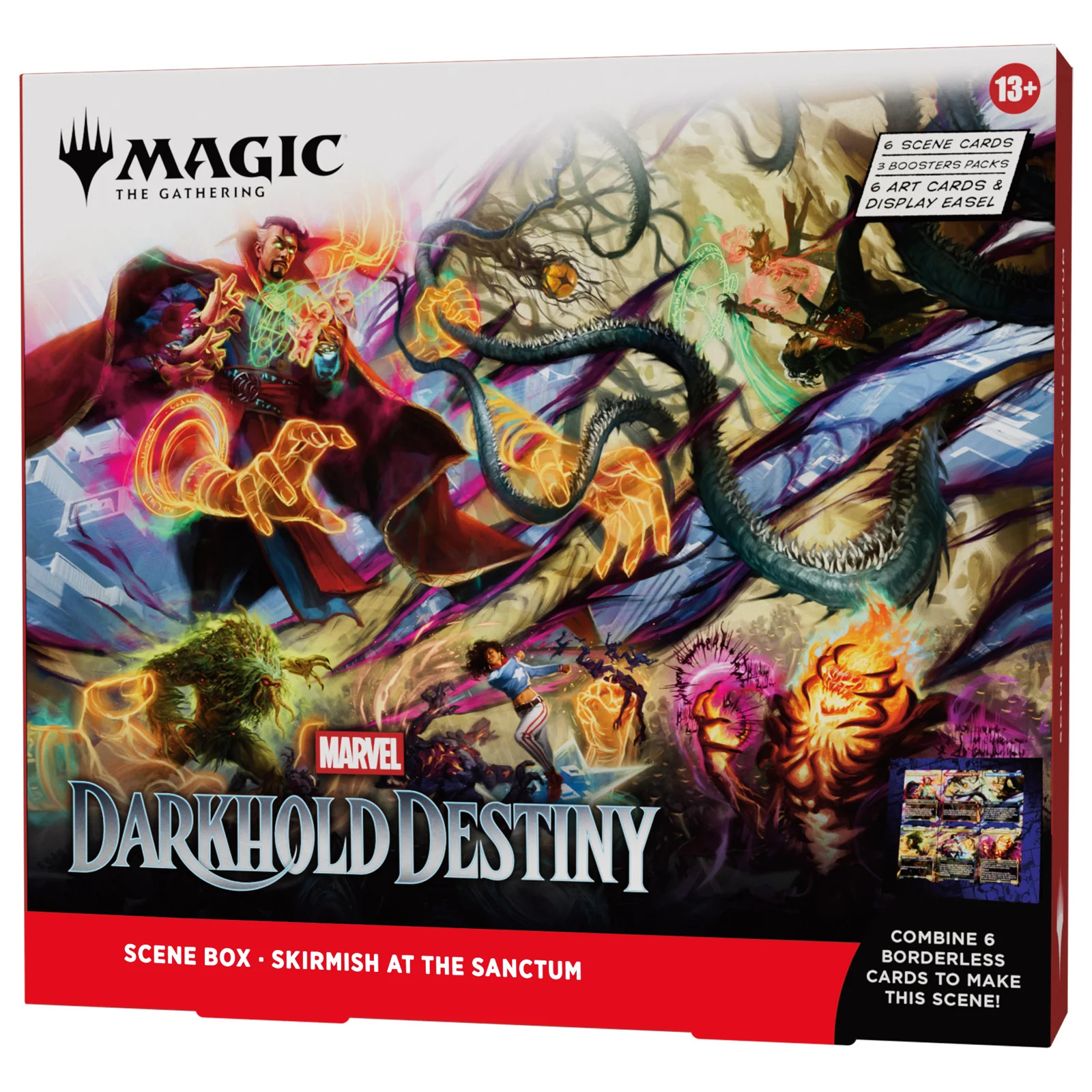 Marvel: Darkhold Destiny Boîte de scène display (4 boîtes) - EN — vue 3