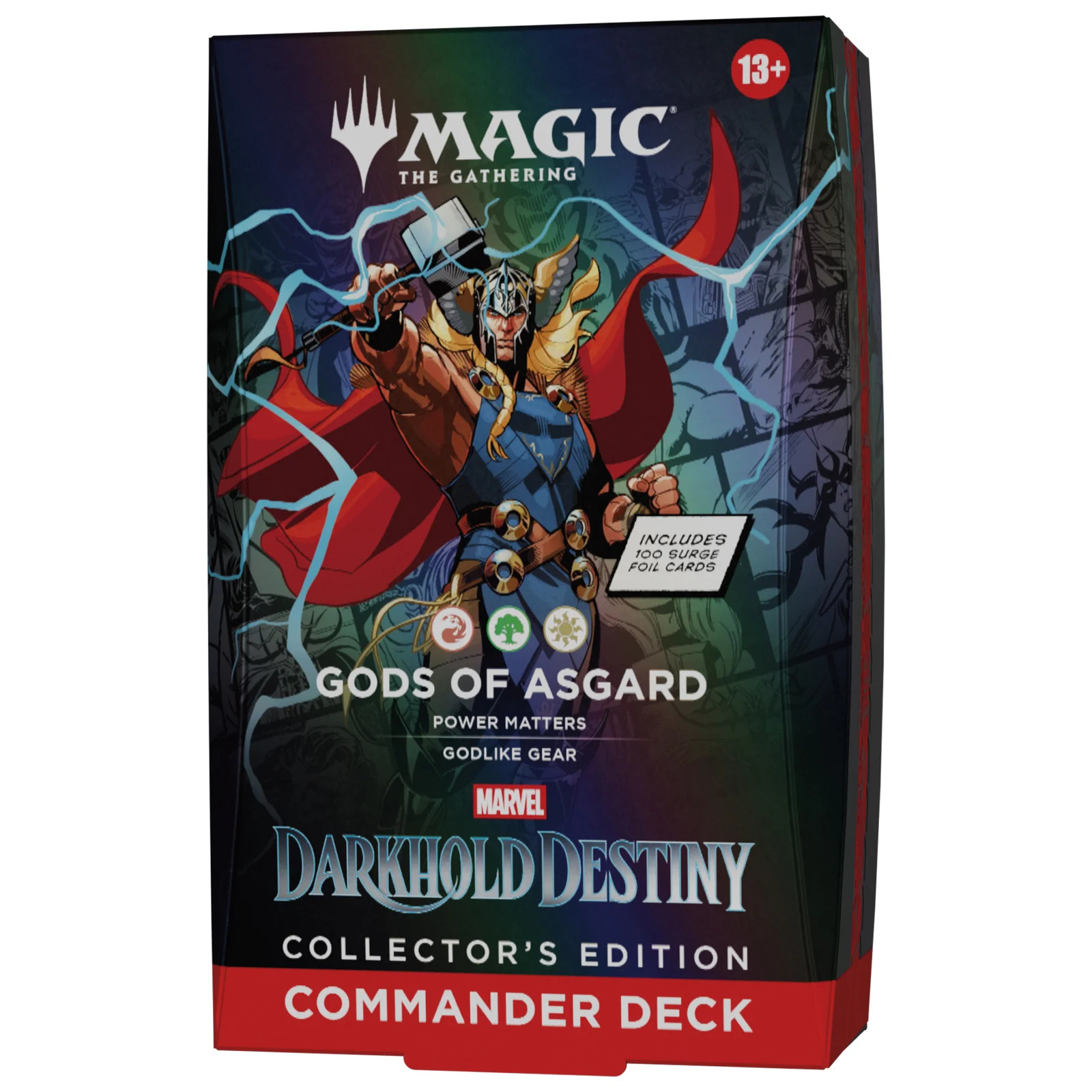 Marvel: Darkhold Destiny Deck commander collector display (4 decks) - EN — vue 3