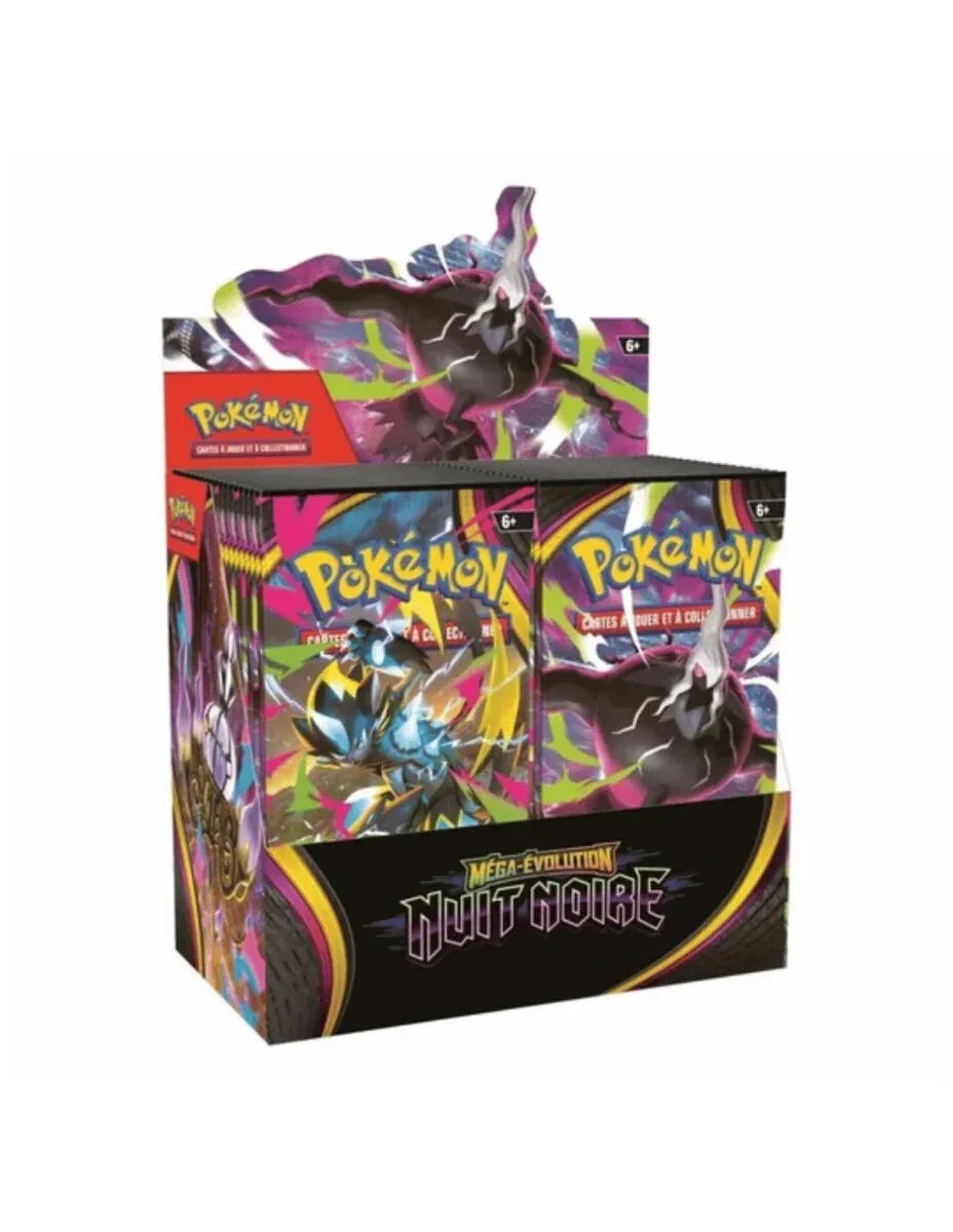 Display Pokémon ME05 Méga-Évolution Nuit Noire FR — Sortie 2026-07-17