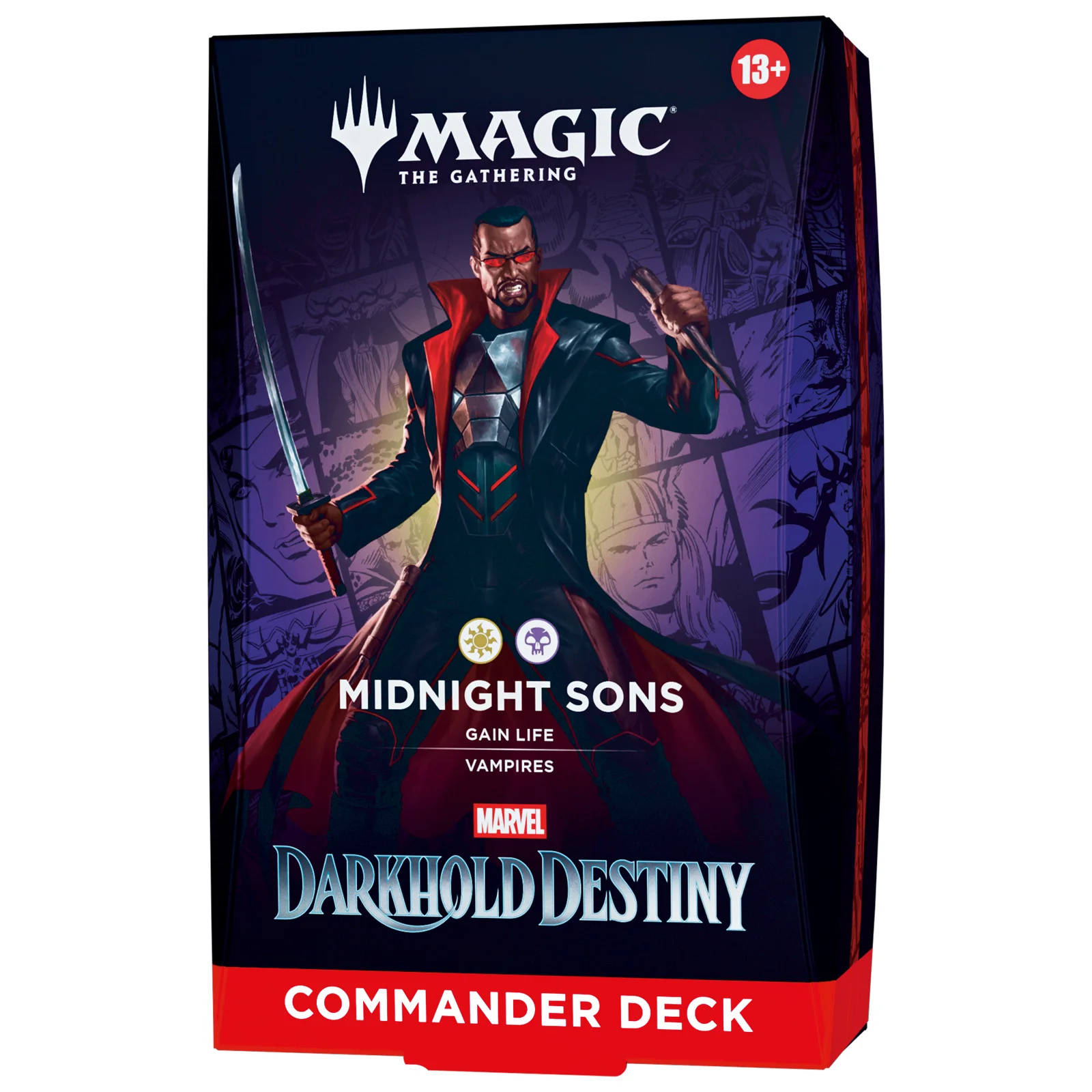 Marvel: Darkhold Destiny Deck commander display (4 decks) - EN — vue 4