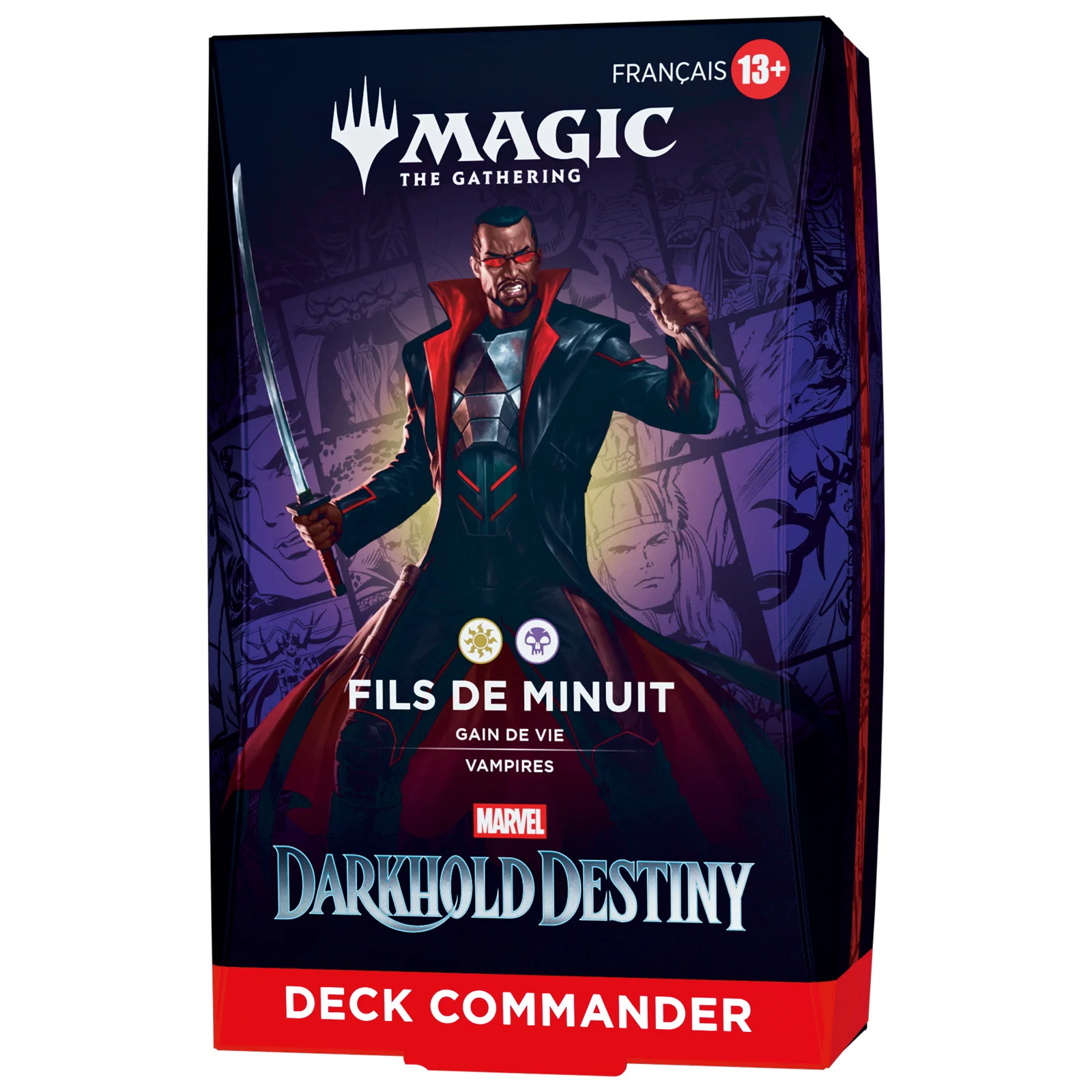 Marvel: Darkhold Destiny Deck commander display (4 decks) - FR — vue 4