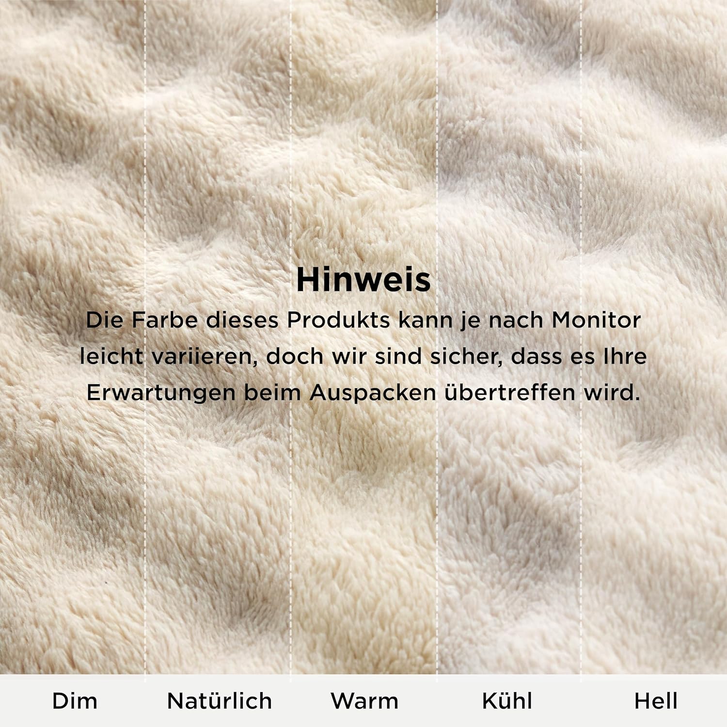 BEDSURE Kuscheldecke Flauschig Bubble Decke - Beige, 150x200 cm Beige 150 x 200 cm 8