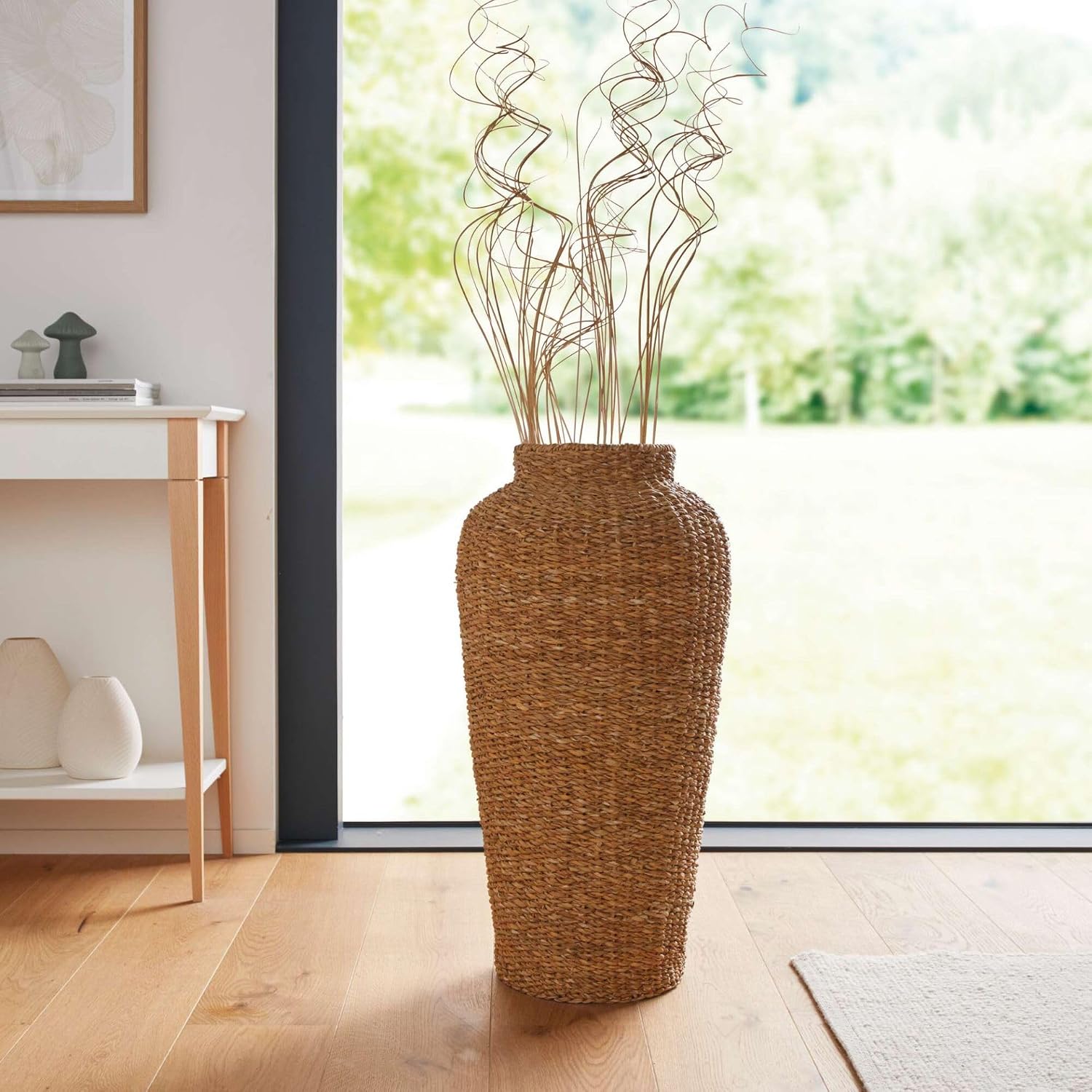 FRANK FLECHTWAREN Deko-Bodenvase Seegras, Ø 35 x 70 cm 2