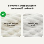 BEDELITE Kuscheldecke Flauschig Deko Decke für Sofa, Cremeweiß, 125x150 Cremeweiß 125 x 150 cm 3