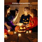 Homemory 12 led teelichter mit Timer, elektrische flackernde batteriebetriebene Kerzen, 6 Stunden an und 18 Stunden aus, 3. 7