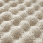 BEDSURE Kuscheldecke Flauschig Bubble Decke - Beige, 150x200 cm Beige 150 x 200 cm 9