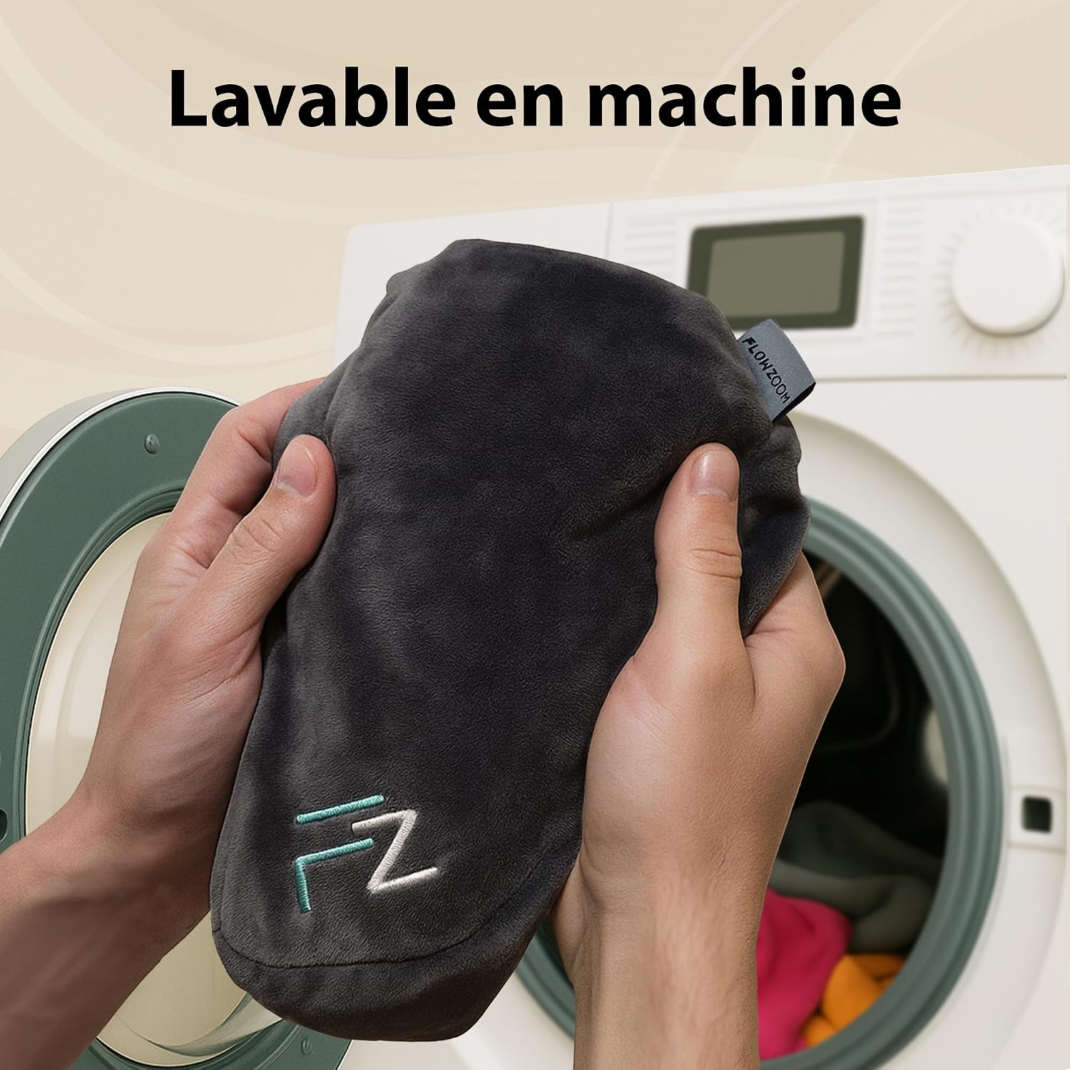 Housse de loreiller lavable en machine