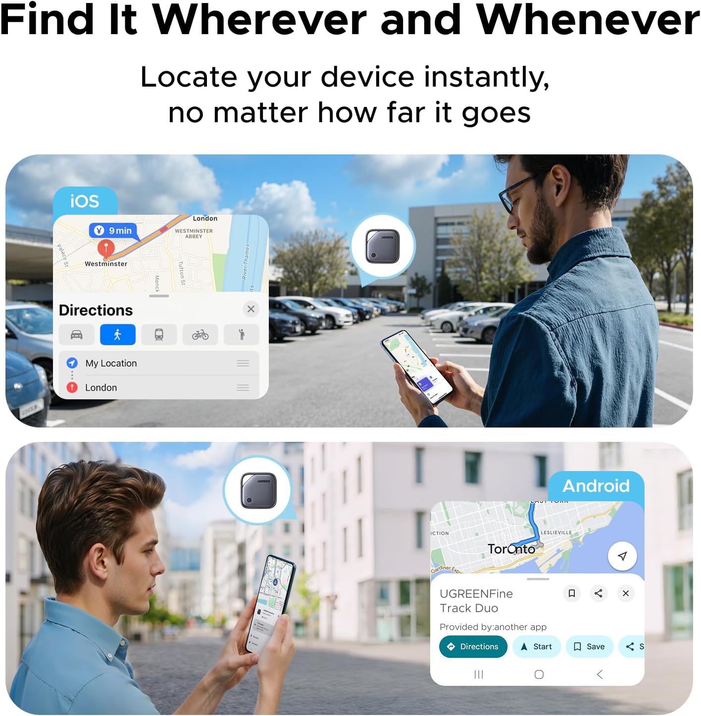 Localiser ses affaires où quelles soient depuis son téléphone