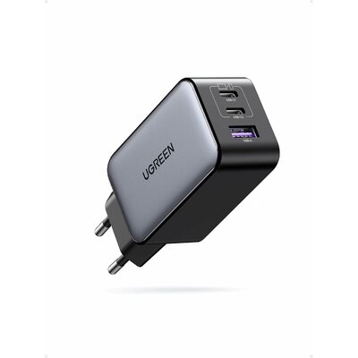 Chargeur USB-C GaN 65 W compact, 3 ports UGREEN Nexode