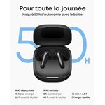 Boîtier de charge des écouteurs, jusquà 50 h dautonomie