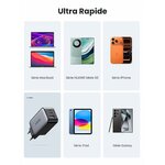 Recharge rapide dun téléphone, dune tablette et dun ordinateur