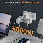 Multiprise qui supporte jusquà 4000 W