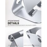 Détails de la base et de larticulation du support