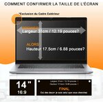 Comment mesurer son écran avant de choisir le filtre