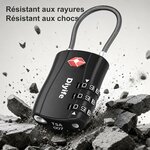 Cadenas résistant aux rayures et aux chocs
