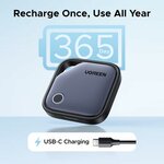 Traceur rechargeable en USB-C, environ un an dautonomie