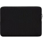 Housse matelassée noire pour ordinateur portable 14 pouces