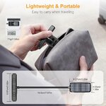 Lampe légère et compacte, rangée dans une pochette