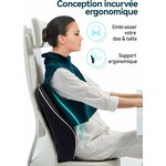 Conception ergonomique du coussin pour une posture droite
