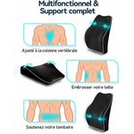 Coussin adapté au siège de bureau, de voiture ou de train