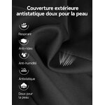 Housse extérieure douce et respirante du coussin