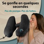 Oreiller en H gonflé en quelques souffles, sans pompe